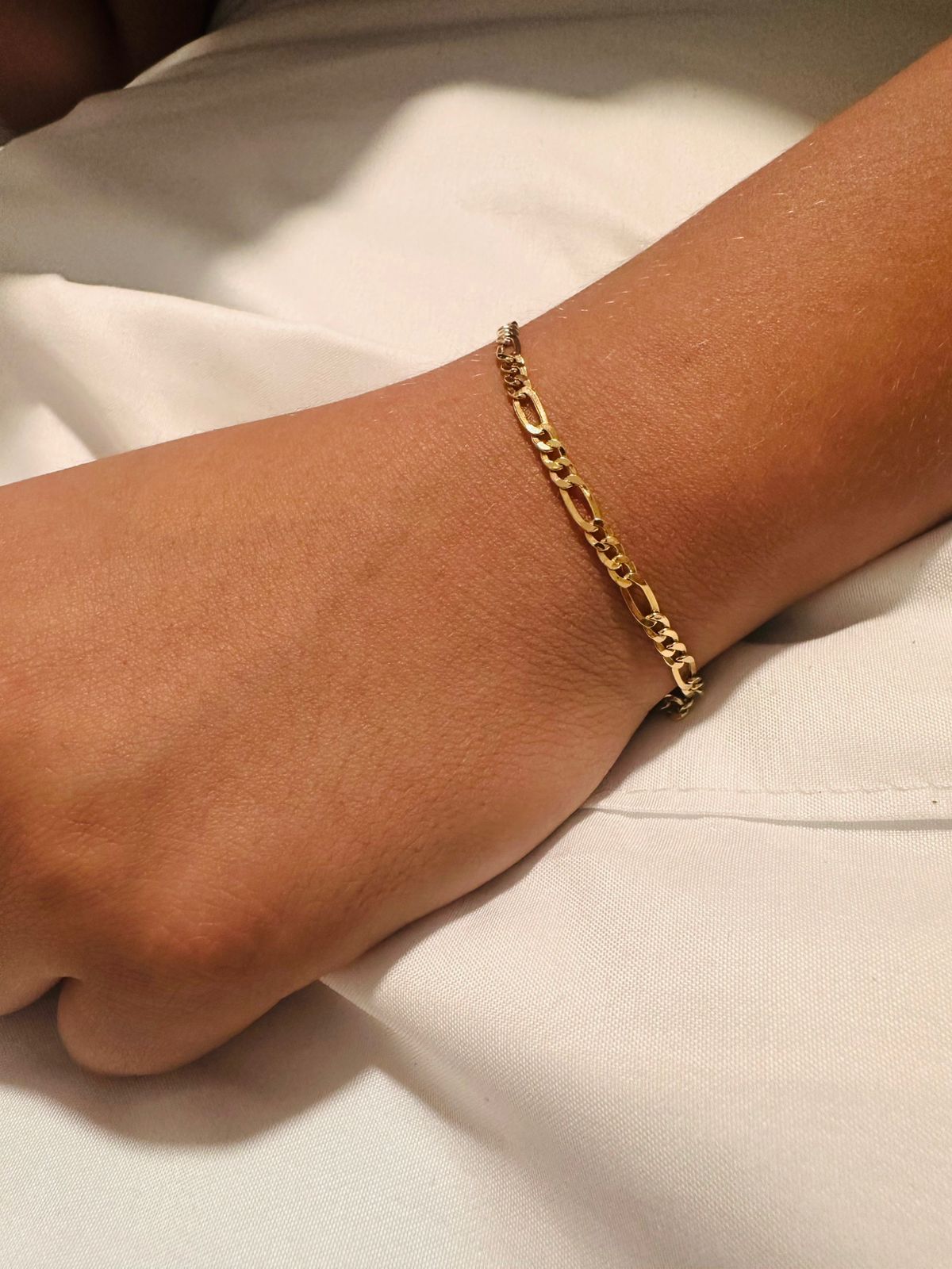 Pulsera en oro de 18k  tejido Gold